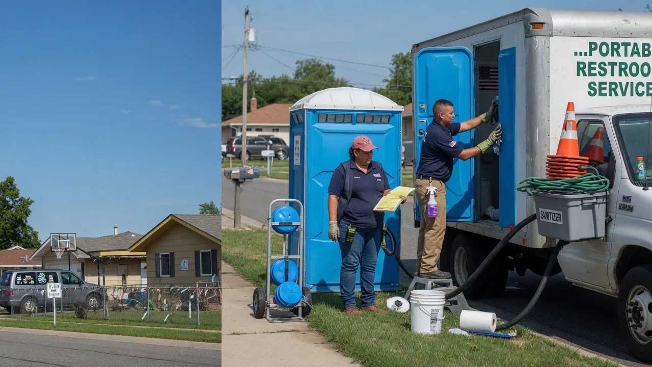 Porta Potty Rental in Emerson, IA near me